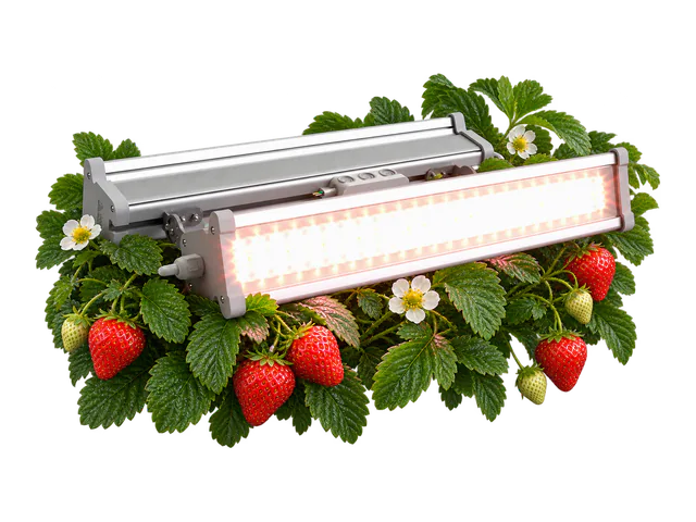 Фитосветильник ECOLED-BIO F-LINE · Клубника