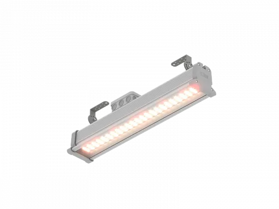 Фитосветильник ECOLED-BIO-50W-xx F-LINE IP67, вид под углом справа
