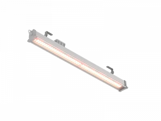 Фитосветильник ECOLED-BIO-80W-xx F-LINE IP67, вид под углом слева