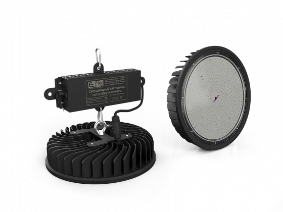 Фитосветильник ECOLED-BIO-320W-xx F-Ring, F-RING — крепление K1